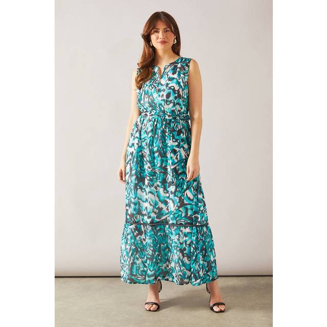 Wallis turquoise maxi dress womens occasion dresses