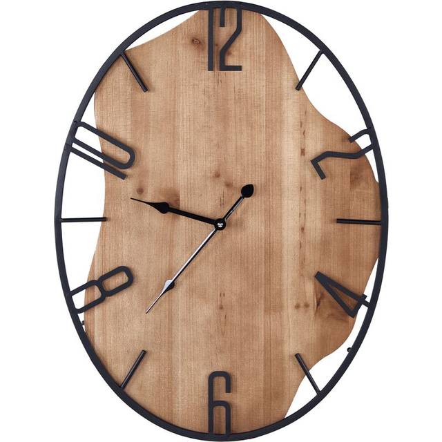 Wall Clock MEYNES 46 cm Metal Black