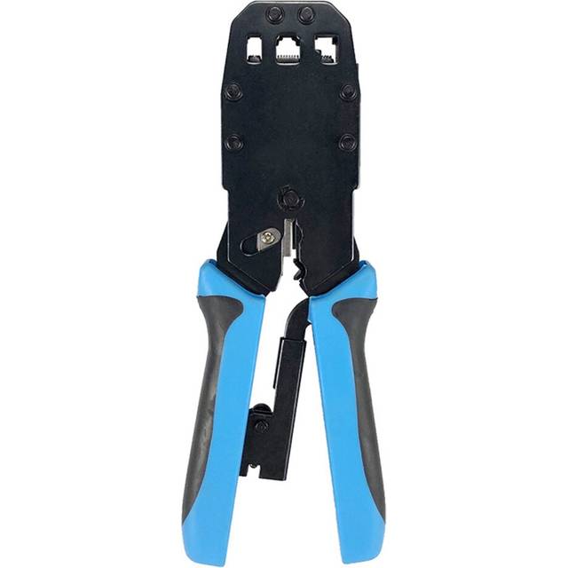 RJ45 Network Crimper 10P 8P 6P 4P Crimping Tools Stripper for RJ11 RJ12 RJ50 Connector Ethernet Cable