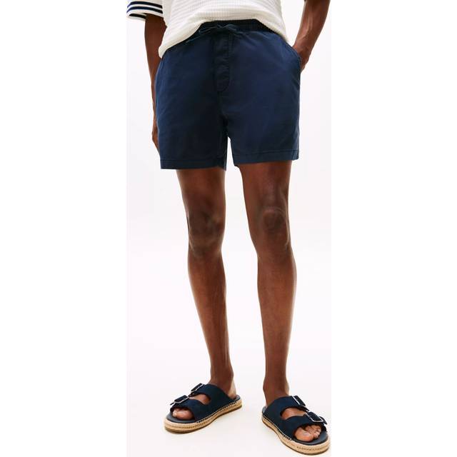Tommy Hilfiger Cotton Drawstring Chino Shorts, Navy