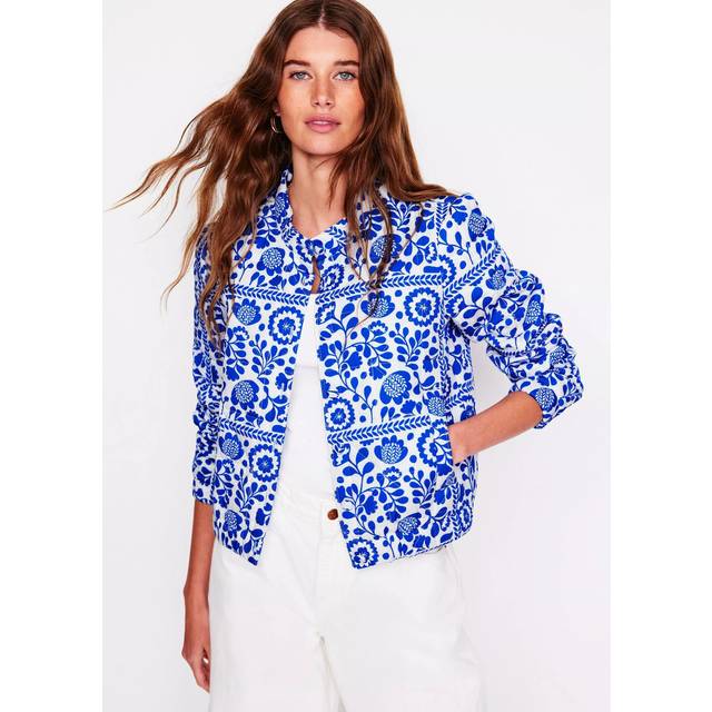 Boden Highbury Quilted Floral Jacket