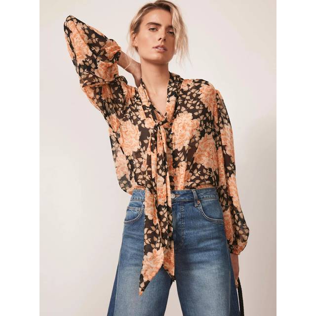 Mint Velvet Floral Print Blouse