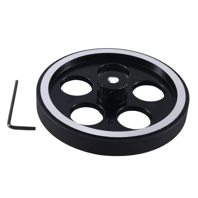 300Mmx6Mm Industrial Aluminum Rubber Measuring Encoder Meter Wheel