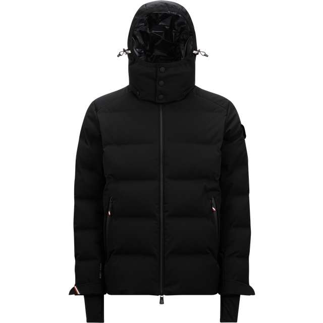 MONCLER GRENOBLE Montgetech Hooded Down Ski Jacket, Men, Black, Size: 6