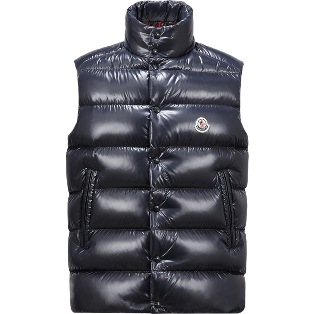 MONCLER COLLECTION Tibb Down Gilet, Men, Blue, Size: 0