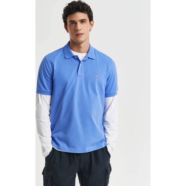 Polo Gant Shield - Bleu - L