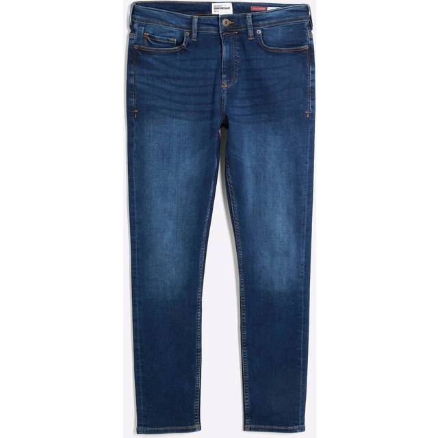 Mens River Island Blue Denim Skinny Fit Jeans - 32S