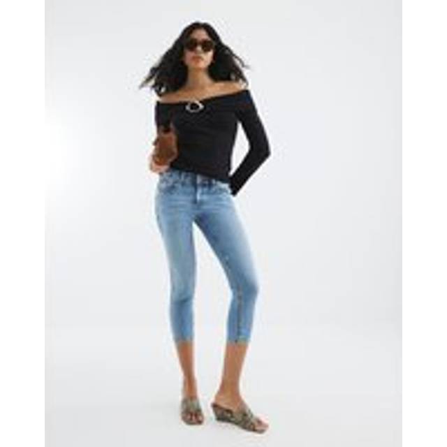 River Island Womens Blue Skinny Capri Jeans - 16