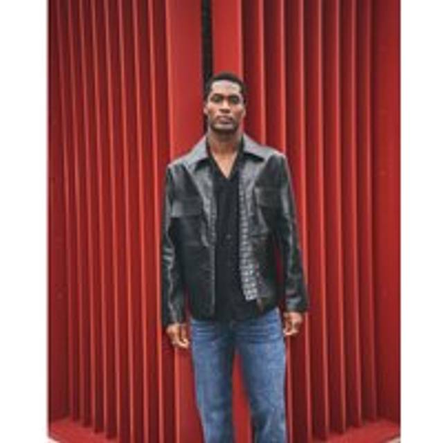 Mens River Island Black Faux Leather Jacket - XS
