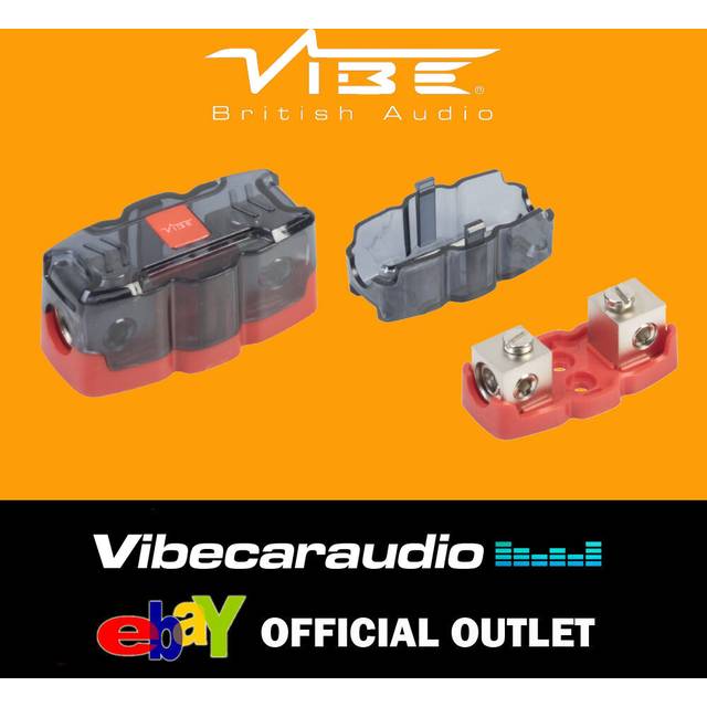 Vibe clmanlf-v7 critical link mini anl fuse holder 100 amp