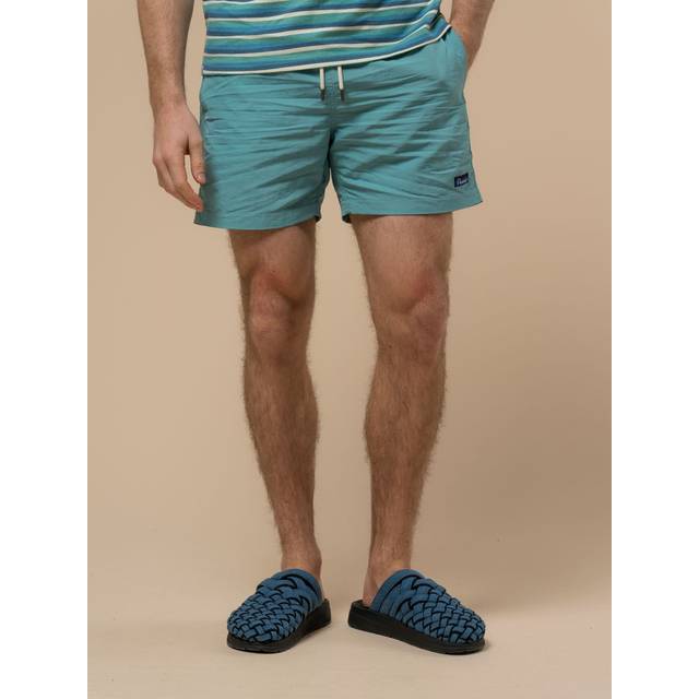 Penfield Packable Swim Shorts, Dusty Turquoise
