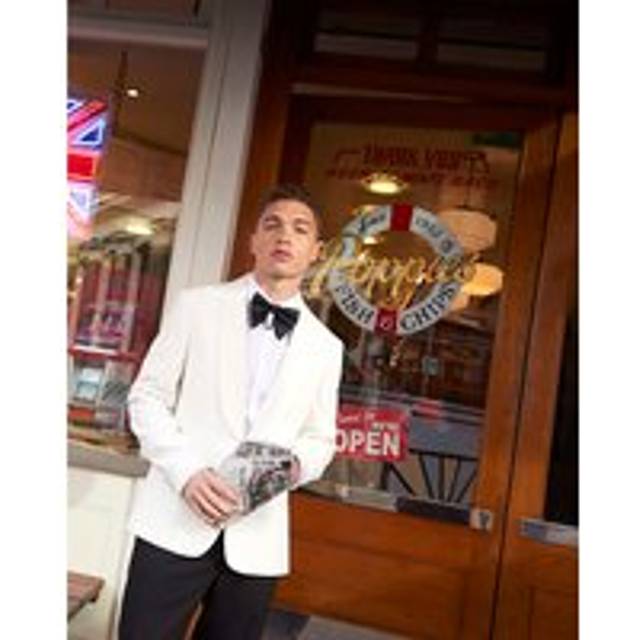 Mens River Island White Slim Fit Suit Jacket - 46R