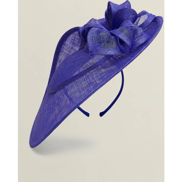 Hobbs Elaina Bow Detail Fascinator, Allium Blue