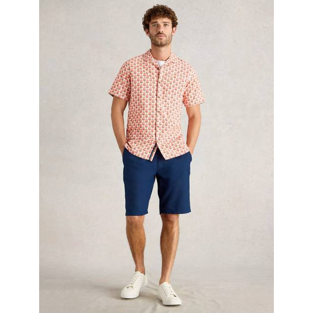 White Stuff Linen Cotton Drawstring Shorts