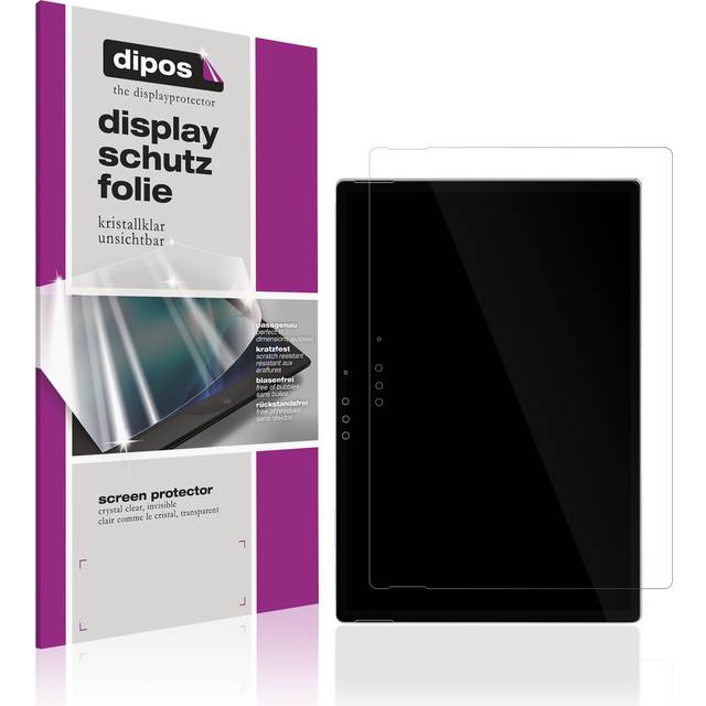 2x screen protector for microsoft surface pro 5 protection crystal clear dipos