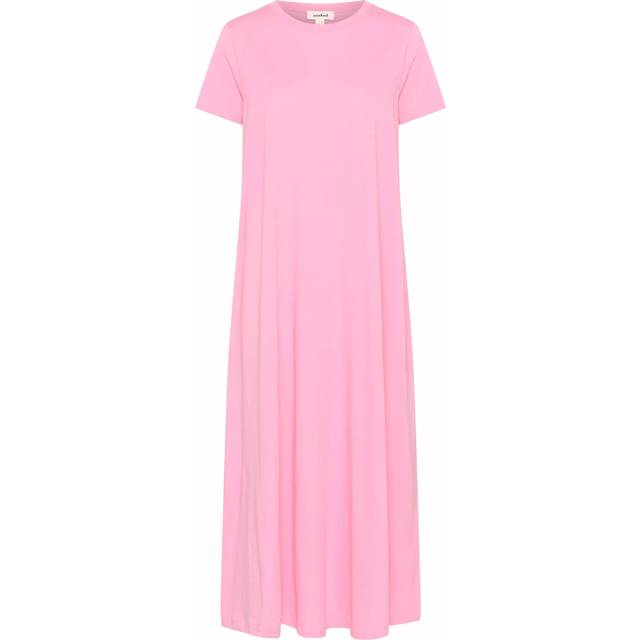 Soaked In Luxury Aeve T-Shirt Maxi Dress, Rosebloom