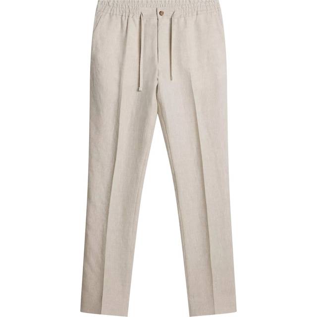 J. LINDEBERG Soren Drape Linen Pants |Beige |46