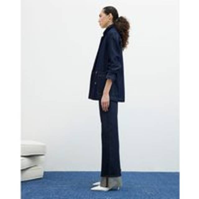 River Island Womens Blue Denim Blazer - 6