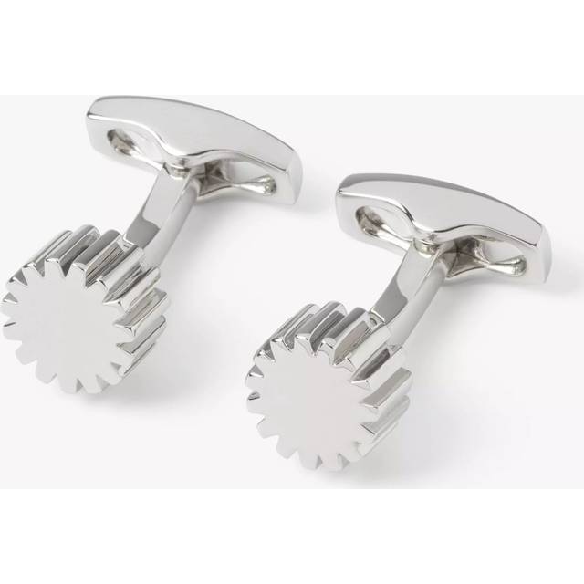 Simon Carter Cog Cufflinks, Grey Silver