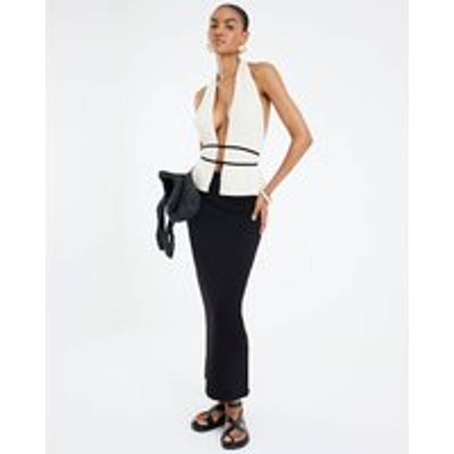 River Island Womens Black Premium Maxi Skirt - XS