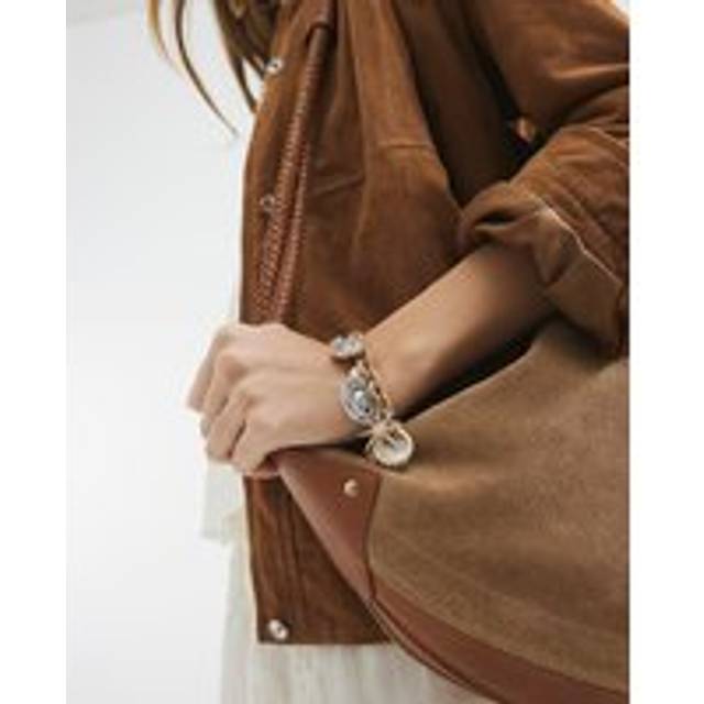 River Island Womens Metal Mixed Charm Chain Bracelet - One Size