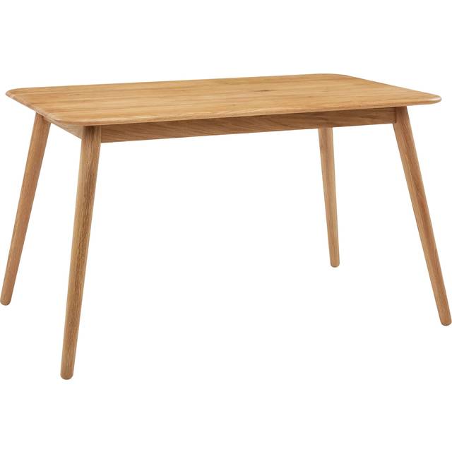 John Lewis Greenwood Dining Table, Solid Oak/Bianco Oil