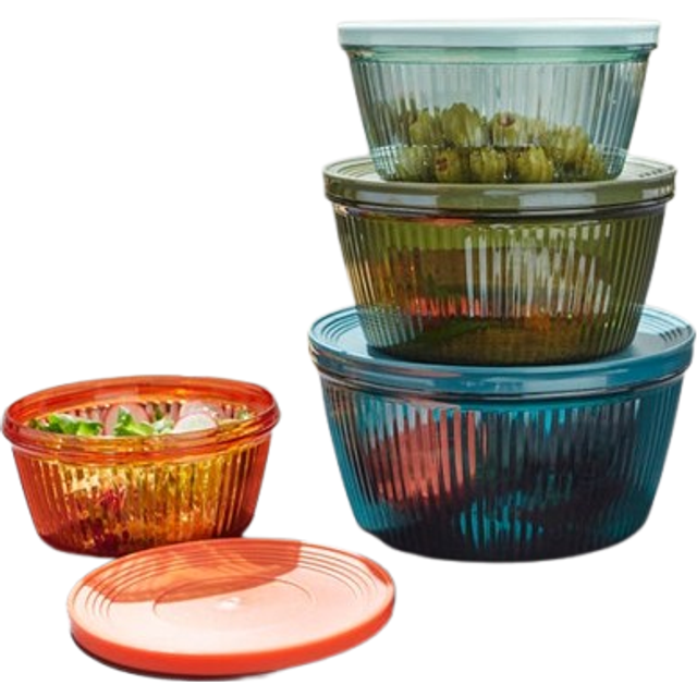 Food Storage Containers with Lids - Multicolor
