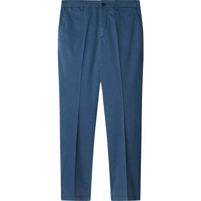 Hackett London for man. HM212722 Commuter fit relaxed trousers blue (40/32), Casual, Lyocell
