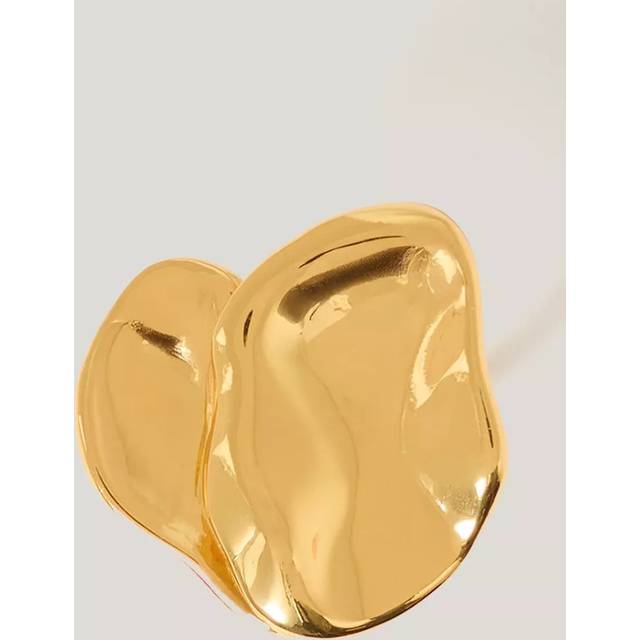Jigsaw Deconstructed Petal Ring, Gold