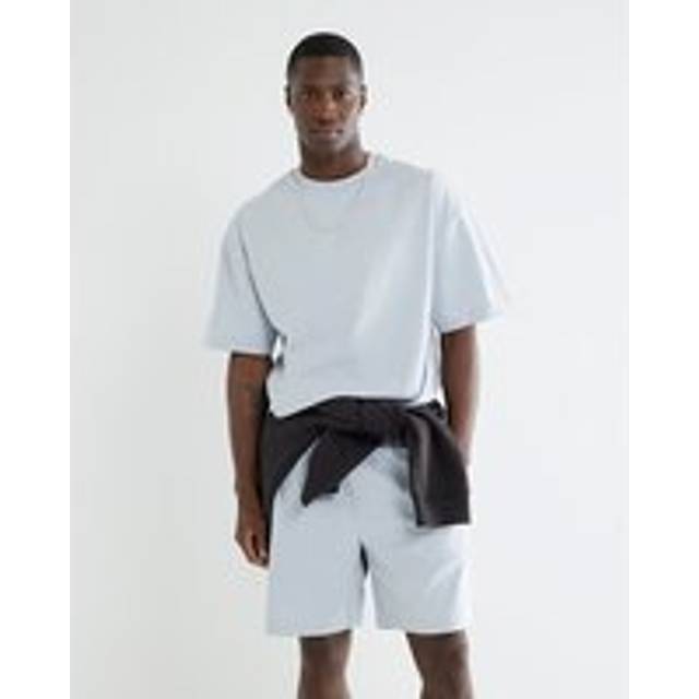 Mens River Island Blue Oversized Fit T-Shirt And Shorts Set - XL