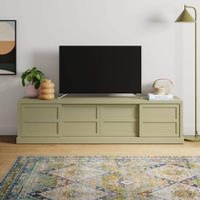Jaxon Wide TV Unit for TVs up to 65" - Olive