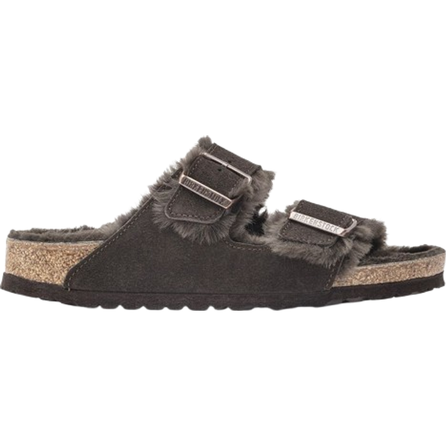 Birkenstock Arizona Shearling Sandaler - mocha - 42