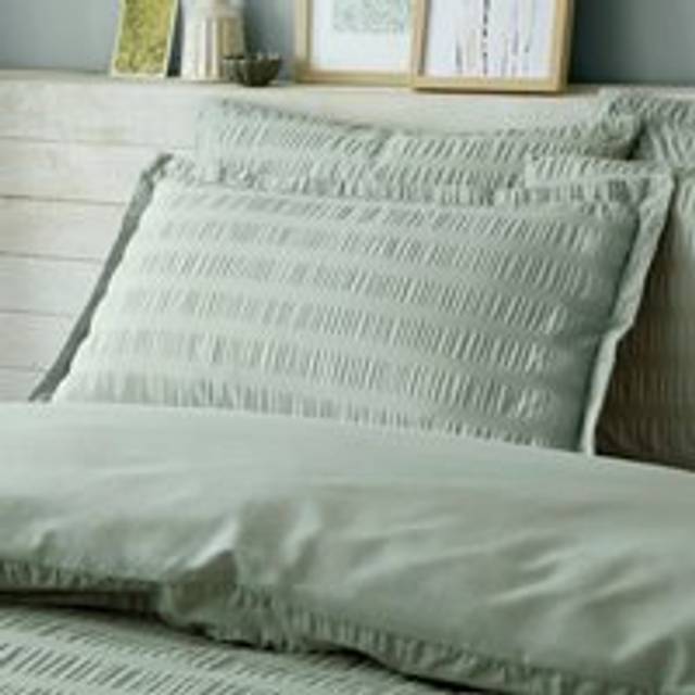 Aria Cotton Oxford Pillowcase - Sage
