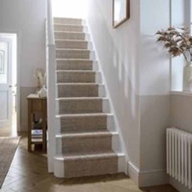 Churchgate Swithland Herringbone Wool Stair Runner - Churchgate Swithland Natural