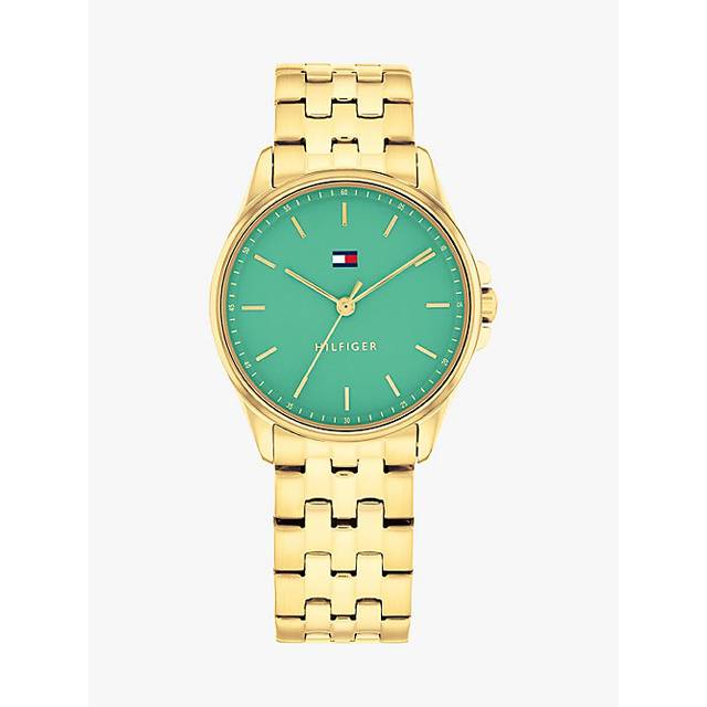 Tommy Hilfiger Ladies Jade Green Dial Watch 1782774
