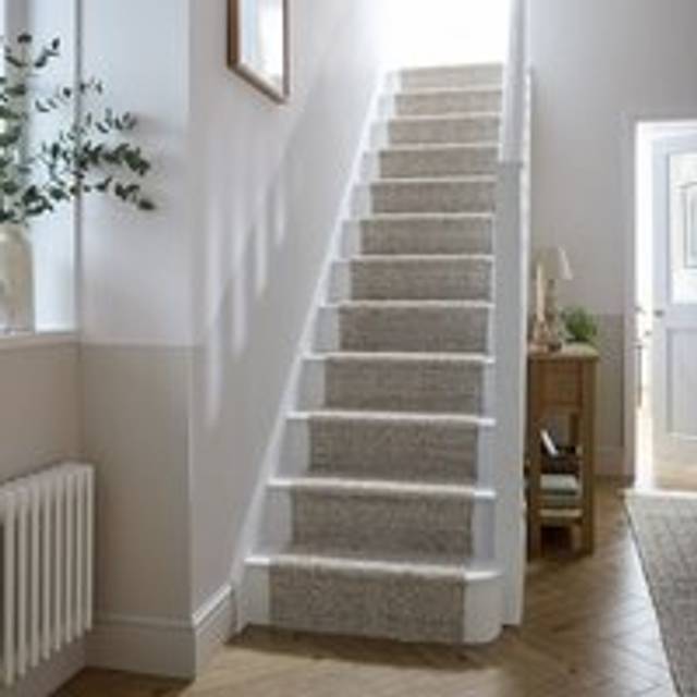 Churchgate Swithland Herringbone Wool Stair Runner - Churchgate Swithland Grey