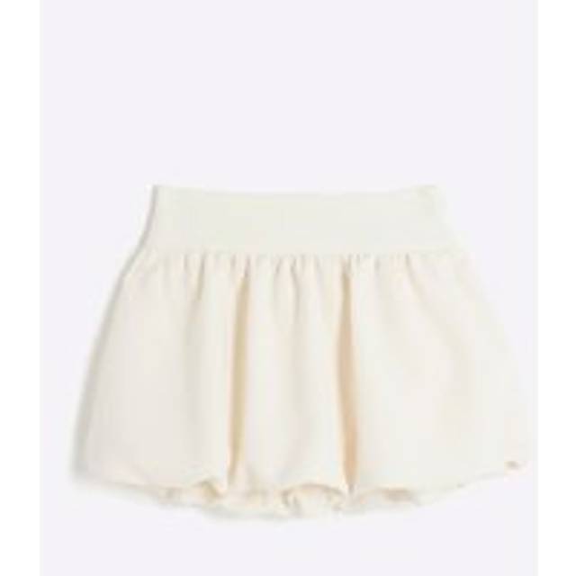 River Island Girls Cream Bubble Hem Skirt - 9-10 Yrs
