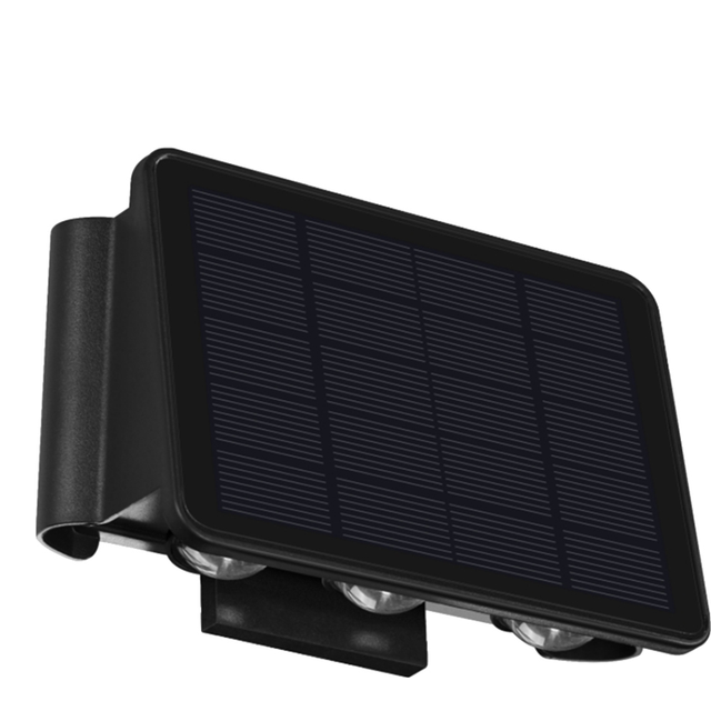 Solar Wall Light Outdoor Up-Down Lighting LED Lamp Washing Lights for Courtyard Garden 5