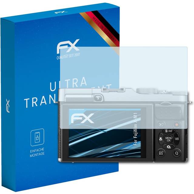 Atfolix 3x screen protection film for fujifilm x-m1 screen protector clear