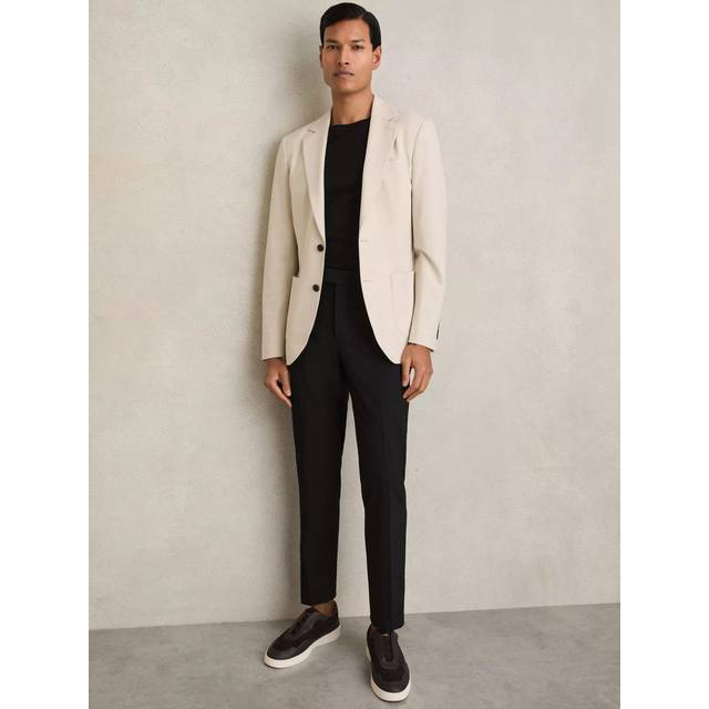 Reiss Found Draw Cord Waist Slim Fit Trousers