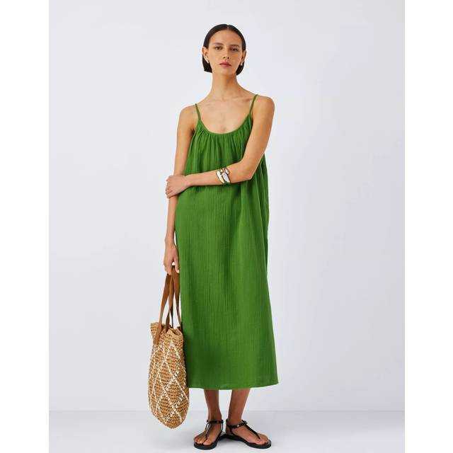 John Lewis Cheesecloth Beach Midi Dress