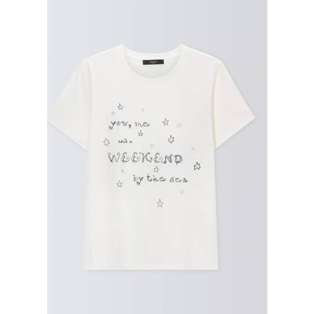 Weekend MaxMara Ara By The Sea T-Shirt, White