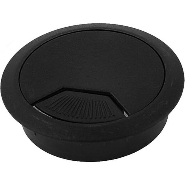 60mm Computer Desk Table Grommet Cable Port Wire Hole Cover 3 Pcs