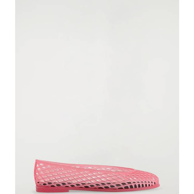 Cut-Out Jelly Ballet Flats - Blue - 38