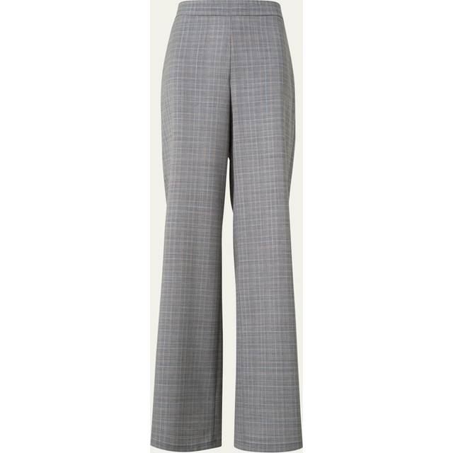 Filibert Prince of Wales Check Cool Wool Pants - BLACK-TERRA - 12