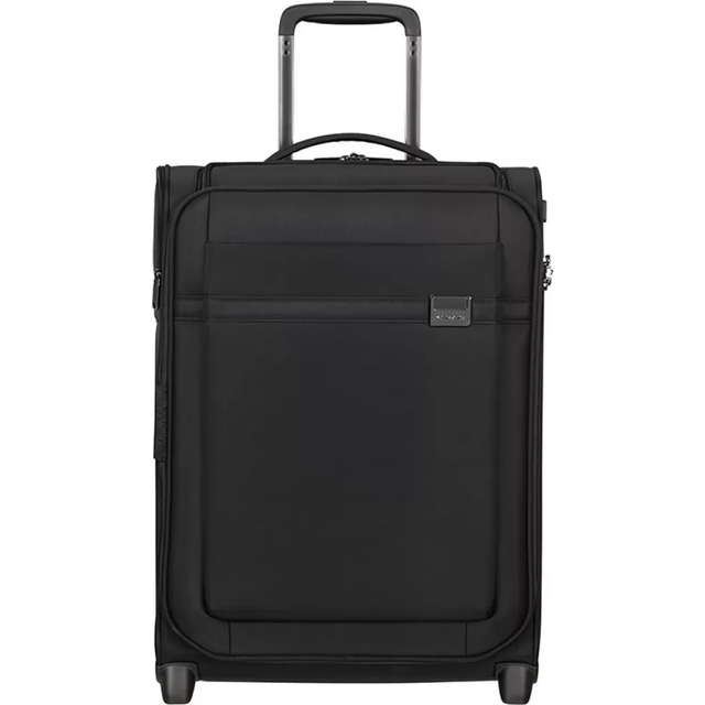 SAMSONITE AIREA - Upprättens topppocketutbyggbart handbagage, 2 rullar, 55 cm, 41/46 L, svart