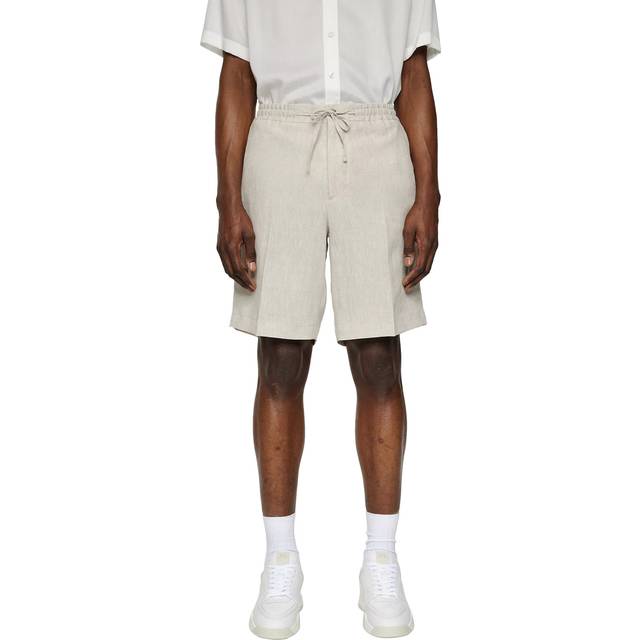 J.Lindeberg Brady Drape Linen Shorts