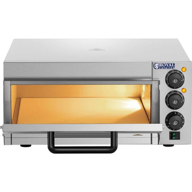 Royal Catering - Pizza Oven 2000 w Electric Pizza Oven Baking Calzone Italian