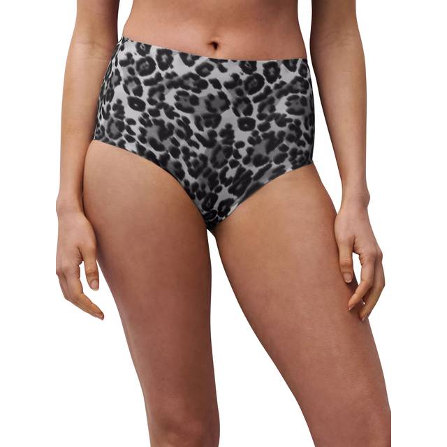 SoftStretch High Waisted Brief - Grey - One Size