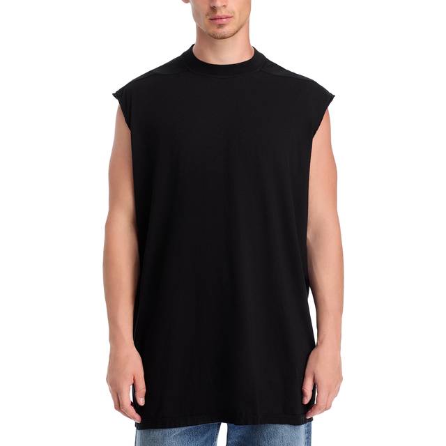 Rick Owens DRKSHDW Black Hollywood Tarp T-shirt - 09 BLACK - XS